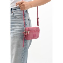 Baginn Klinkır Kumaş Mini Çapraz Askılı Kadın Cep Telefonu Çantası El Çantası Cüzdan 10*18 cm Su Itici