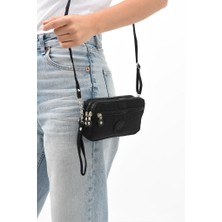 Baginn Klinkır Kumaş Mini Çapraz Askılı Kadın Cep Telefonu Çantası El Çantası Cüzdan 10*18 cm Su Itici