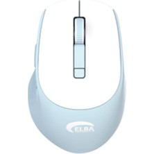 Elba B554 Mavi-Beyaz 6d 2.4ghz Kablosuz Mouse