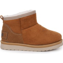 Kiko Kids Filip Kız Çocuk Bot Tarçın Renk Tekstil Dış Materyal Slip-On Bağlama Şekli
