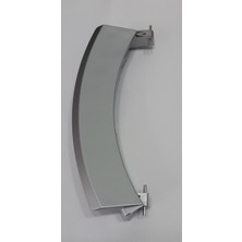 FullYedek Siemens Uyumlu WM12S7X0TR Mandal Çamaşır Makinesi Kapı Mandalı Tutamak Gri