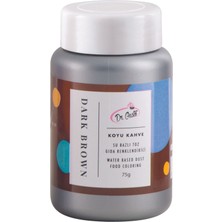 Dr. Gusto Su Bazlı Toz Boya 75GR - Koyu Kahverengi
