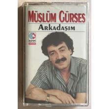 Müslüm Gürses Arkadaşım Kaset (Jelatininde Sıfır Orjnal Dönem Baskı Kaset)