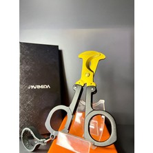 Parmida Özel Üretim Pirinç Alaşım Ultra Lüks Puro Makası