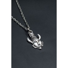 Supernatural - Dean Winchester  Gümüş Kaplama Unisex Düz Zincir Kolye kod 819