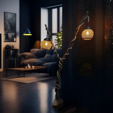 Celestia Home 2'li Ağaç Ayaklı Lambader