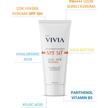 Leke Karşıtı Yüksek Koruyucu Yüz Güneş Kremi Tüm Cilt Tipleri SPF 50+ 50 ml