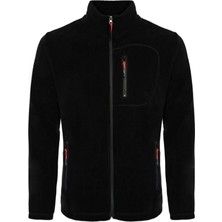 3A Moda Erkek Pro Rüzgar Geçirmez 5 Cepli Outdoor Tam Fermuarlı Polar Ceket