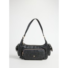 Fabrika Antrasit Kadın Omuz Çantası Deına