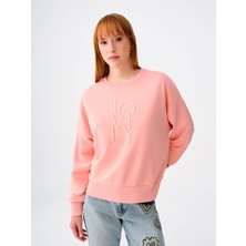 Loft Kadın Sweatshirt Pembe LF2038201