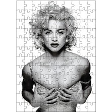 Karizma Tablo Ahşap Mdf Puzzle Yapboz Marilyn Monroe 120 Parça 25*35 cm