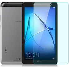 Ekılıf - Huawei Mediapad T3 7 Inc - Ekran Koruyucu Tablet Temperli Cam Koruma - Renksiz