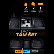 Hobi City Seat Ateca 4x4 2020 ile Uyumlu 4d Havuzlu Üniversal Yeni Nesil Pro Paspas Siyah - 1hobicity