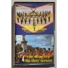 The World Of Military Bands Marching With The Royal Air Force Kaset (Dönem Suudi Arabistan Baskı Kaset)