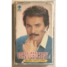 Orhan Gencebay 4 Benim Dertlerim Kaset (Jelatininde Sıfır Orjnal Dönem Baskı Kaset)