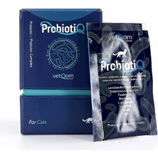 VetQom Kedi Probiotiq – Probiyotik + Prebiyotik Kompleks – 10 Saşe