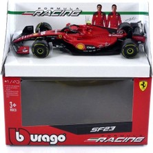 Toy Kingdom2 Ferrari Sf-23 Nr 55 Carlos Sainz 2023 Formula 1 F1 Sezonu Araba (Yurt Dışından)