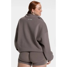 Kadın Oversize Sweatshirt 3 Iplik