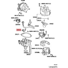 Leoparts Toyota Corolla AE101 Meksefe 1992-1997 19133-16240