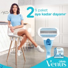 Gillette Venus Smooth Kadın Tıraş Bıçağı 4'lü (2x2)