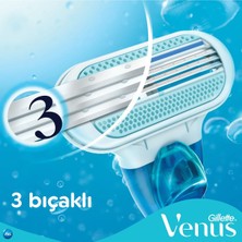 Gillette Venus Smooth Kadın Tıraş Bıçağı 4'lü (2x2)