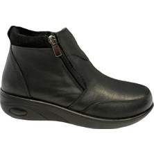 Castle Black YLDZ-42646-121 Kadın Deri Klasik Bot Siyah