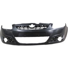 2007-2011 Opel Corsa D Ön Tampon Siyah (Sis-Izgara Delikli-Sensör Deliksiz) (Tw) (Adet) (Oem NO:93189721)