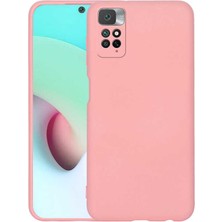 noktaks - Xiaomi Redmi Note 11S Global - Kılıf İçi Kadife Koruyucu Mara Lansman Kapak - Pembe Açık - T22406