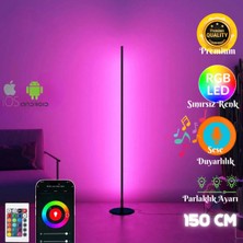 Neeko Telefon ve Kumanda Kontrollü Oda Aydınlatma Sistemi Full Rgb - Bluetooht
