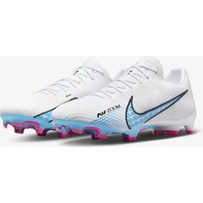 Nike Zoom Vapor 15 Academy Fg/Mg Erkek Beyaz Futbol Krampon DJ5631-146