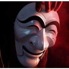 La Casa De Papel Kore Mask - Kalamar Mask Yeni Versiyon