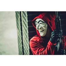 La Casa De Papel Kore Mask - Kalamar Mask Yeni Versiyon