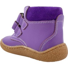 Nubebe Dionissos Ultra Soft Hakiki Deri Çocuk Botu Mor