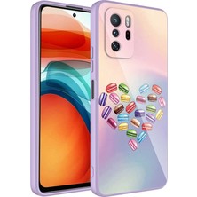 Mutaks Mutcase - Xiaomi Redmi Note 10 Pro - Kılıf Kamera Korumalı Desenli Sert Silikon Epoksi Kapak - No5