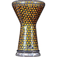 GEF ELFAN B23-6079 Gerçek Mavi Sedef Darbuka 23 cm