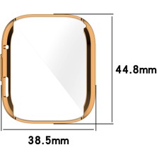 Mutcase - Xiaomi Redmi Watch 3 - Kasa ve Ekran Koruyucu Watch Gard 30 - Lacivert