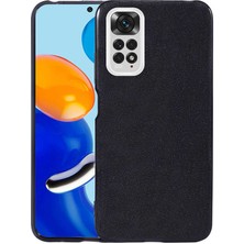 Mutcase - Xiaomi Redmi Note 11S Global - Kılıf Simli Koruyucu Shining Silikon - Siyah