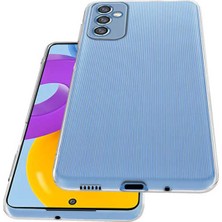 Mutcase - Samsung Galaxy M52 - Kılıf Şeffaf Soft Slim Fitt Süper Silikon Kapak