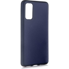 Mutcase - Samsung Galaxy S20 - Kılıf Mat Soft Premier Silikon Kapak - Mürdüm