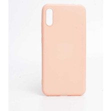 Mutcase - Apple iPhone Xs Max 6.5 - Kılıf Mat Koruyucu Içi Kadife Inci Silikon - Pembe Koyu