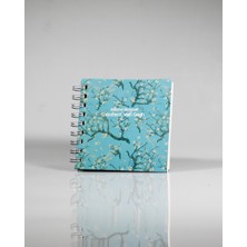 Melnio Van Gogh Almond Blossom Spiralli Not Defter