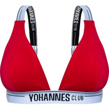 Yohannes Club Yohannesclub, Kadın, Iç Çamaşırı Takımı, (Las. Askılı Sütyen-Boyshort), Kırmızı