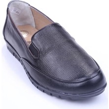 Edik M139 Siyah Termo Taban Günlük Anne Ayakkabısı