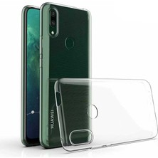 Mutcase - Huawei P Smart Z - Kılıf Şeffaf Soft Slim Fitt Süper Silikon Kapak