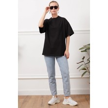 Baskısız Oversize T-Shirt