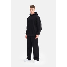 Mesfeno Erkek Beli Lastikli Jogger, Basic Baggy Pantolon