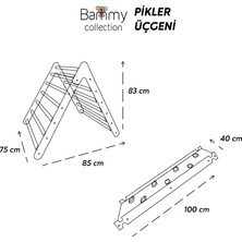 Bammy Collection Bammy Pikler Üçgeni ve Rampa