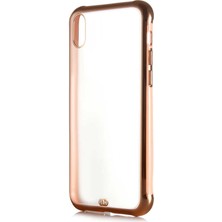 Mutcase - Apple iPhone Xs Max 6.5 - Kılıf Koruyucu Voit Clear Tatlı Sert Silikon Kapak - Pembe