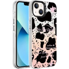 Mutcase iPhone 13 - Kılıf Mermer Desenli Marbello Kapak - Pembe