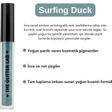 The Glitter Lab Simli Likit Eyeliner - Dazzling Liner - Surfing Duck